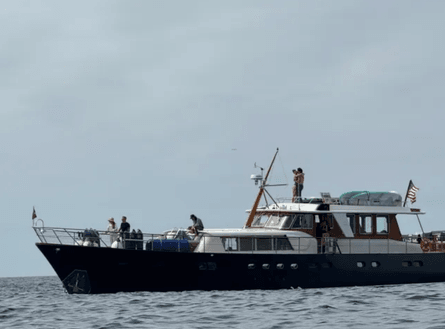 Кэти Перри, Джастин Трюдо на яхте