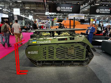 THeMIS, наземный дрон, Eurosatory 2024