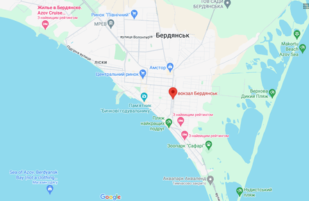 вокзал у Бердянську