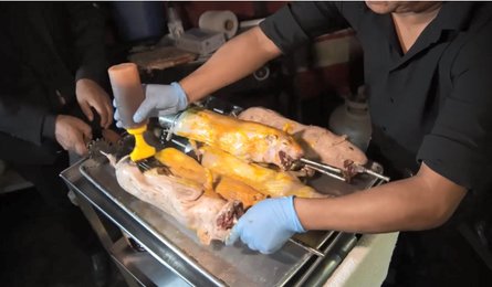 Блюдо из грызунов, морская свинка, жаркое из грызунов, подготовка, шампур