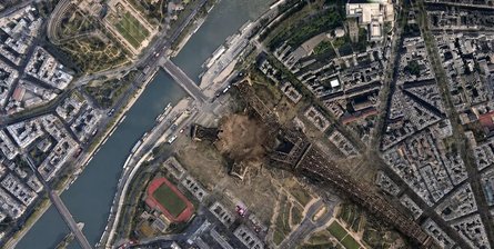 Через ШІ люди генерували на супутникових знімках у Google Earth фейкові вибухи та теракти.
