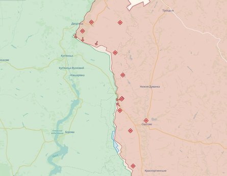 карта боїв Україна