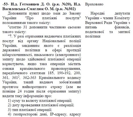 Банки, законопроект 11043, банковская тайна, личные данные, данные клиентов, личные данные