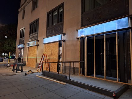 Выборы в США, 5 ноября, Вашингтон, щиты, Белый Дом