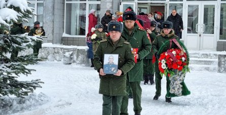 Церемония погребения Швалева