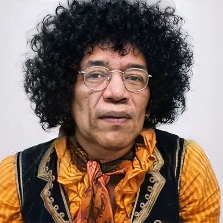 Джимми Хендрикс, фото, старость