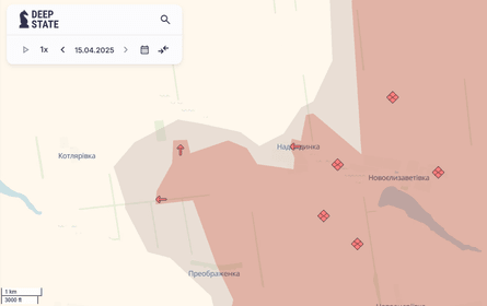 скріншот карти