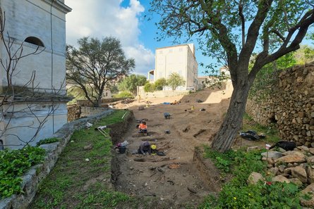 захоронение, древнеримские амфоры, некрополь, корсика