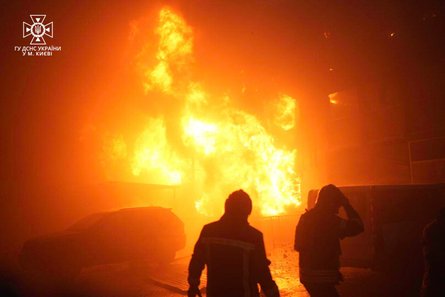 огонь, киев, удар рф, 2 января