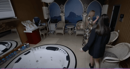 Джакузи в поместье Камалии