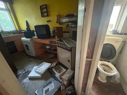 Курьез в Британии, аукцион, недвижимость, дом, кухня