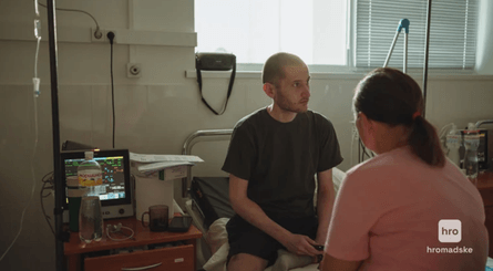 Морпех на восстановлении после плена