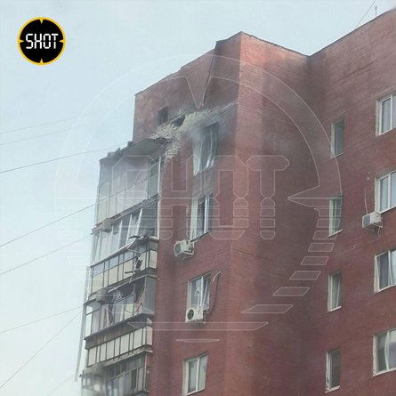 Белгород, дом, обстрел