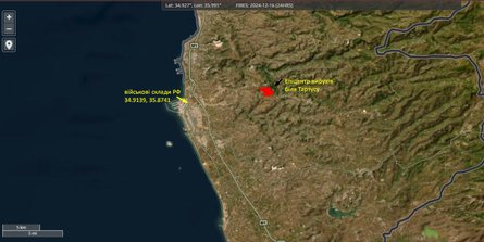 Война в Сирии, Тартус, взрыв, 15-16 декабря, Израиль, военные базы, пожар