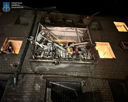 дом, Запорожье, руины, балкон,