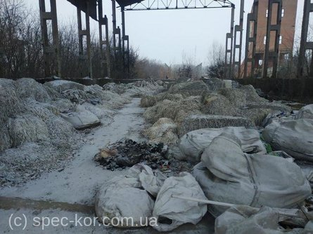 стихийная свалка, старые склады