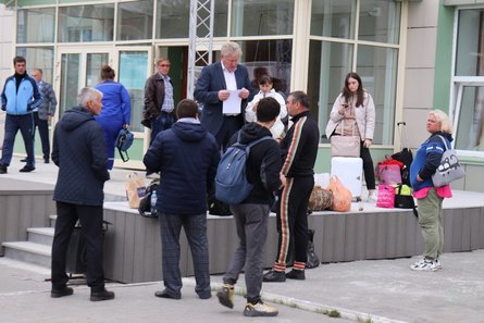 Пасажири літака, який приземлився під Новосибірськом