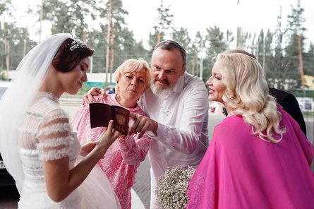 свадьба, дина немцова