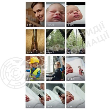 В TikTok распространяется серия видео, созданных ИИ, где нерожденный мальчик осуждает мобилизацию в Украине