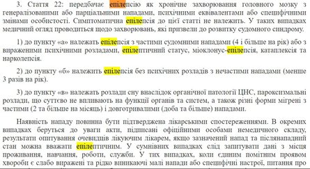 Мобілізація в Україні, медкомісія, ВЛК, ТЦК, відстрочка, епілепсія