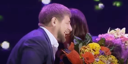 Софія Ротару та Рамзан Кадиров у 2017 році