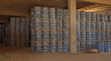 запасы урана, ливийский уран, ливия уран, бочки уран, украли уран