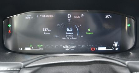 дисплей Jeep Compass, новий Jeep Compass, Jeep Compass 2024, кросовер Jeep, гібрид Jeep Compass