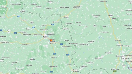 Удар РФ, російський дрон, Бездрик, приліт, карта, місцерозташування