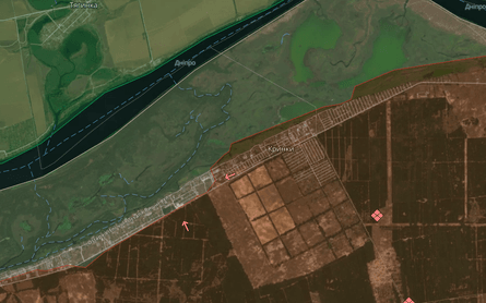 Карта боевых действий