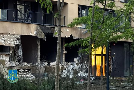 Разрушения в Киеве после ночной атаки ВС РФ 4 июля