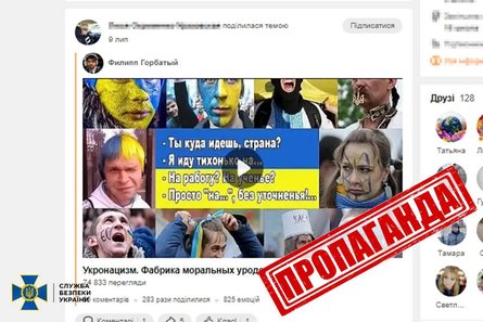 СБУ, Служба безпеки України, агітаторка, прихільниця Путіна, затримання СБУ