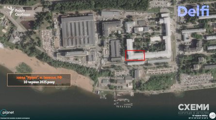 Спутниковые фото 10 июня показали целые цеха завода "Купол"