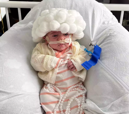 Народження недоношеної дитини, передчасні пологи, Коллін Веймер народила дівчинку з екстремально низькою вагою, США, фото, неймовірна історія з диття