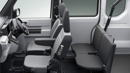 салон Honda N-VAN, Honda N-VAN, новая Honda N-VAN, электромобиль Honda, электромобиль Honda