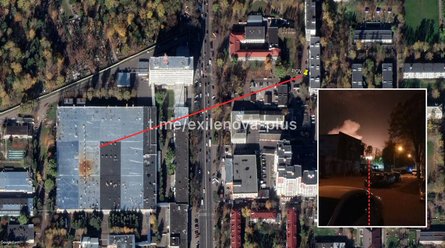 Атака дронів на РФ, Брянськ, 28 квітня, геолокація, пожежі