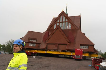 Церковь в Кируне, Швеция