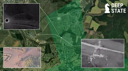 Удар РФ, російський дрон, Бездрик, приліт, карта