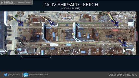 Флот РФ, Иван Рогов, завод Залів, керч, 2 липня 2024, фото, палуба