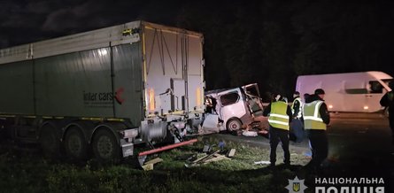 ДТП під Вінницею, ДТП 16 жовтня, мікроавтобус Renaul, вантажівка DAF, загиблі