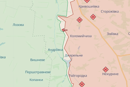 Карта боевых действий