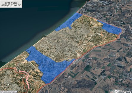 окружение газы