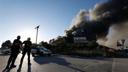 горить хамон, іспанія