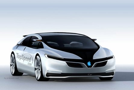 рисунок, эскиз, как может выглядеть Apple Car