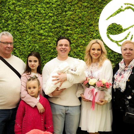 лилия ребрик, дочь лилии ребрик, ребрик семья