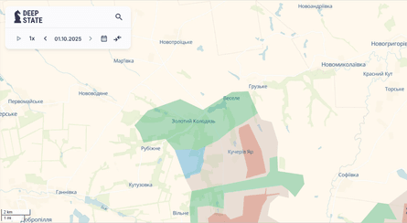 Золотий Колодязь карта