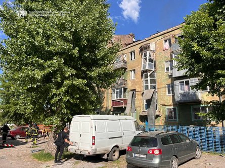 21 травня ввечері російські війська атакували житловий район Дніпра.