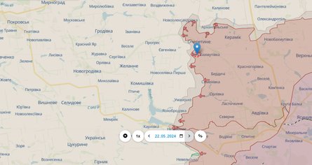 Наступ РФ, Донецька область, бої ЗСУ