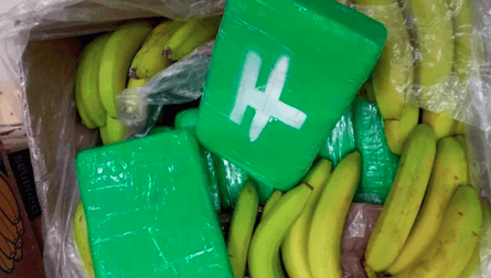 Чехия контрабанда кокаин наркотики бананы упаковки таможенники супермаркеты