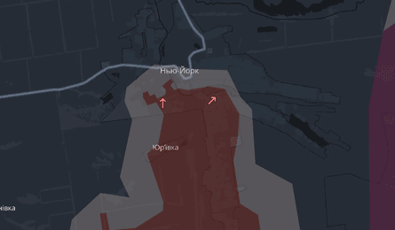 Карта боевых действий