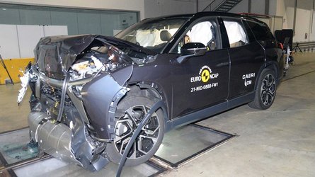 китайский электрический кроссовер на краш-тесте EuroNCAP